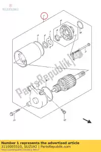 Suzuki 3110005510 moteur assy, ??étoile - La partie au fond