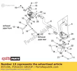 Tutaj możesz zamówić krzak od Piaggio Group , z numerem części 855184: