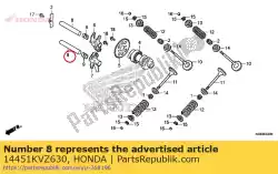 Qui puoi ordinare albero, bilanciere da Honda , con numero parte 14451KVZ630: