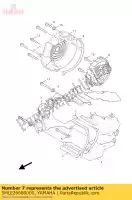 5MLE26680000, Yamaha, amortisseur, carénage à air yamaha nxc xc yw 125 2005 2006 2007 2008 2009 2010 2011 2012, Nouveau