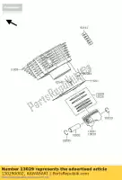 130290002, Kawasaki, moteur à pistons l, o / s 0 kvf360-a kawasaki kvf 360 2003 2004 2005 2006 2007 2008 2009 2010 2011 2012 2013, Nouveau