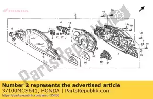 honda 37100MCS641 no description available at the moment - Bottom side