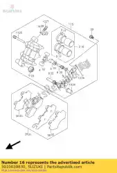 Qui puoi ordinare set di pistoni da Suzuki , con numero parte 5910039830: