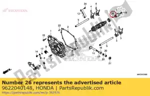 honda 9622040148 rolka, 4x14.8 - Dół