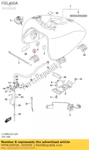 suzuki 4454104F00 cushion,fuel ta - Bottom side