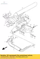 1430510FA0, Suzuki, silencieux, r suzuki c vl 1500 2005 2006 2007 2008 2009, Nouveau