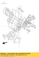 5910003FA0, Suzuki, pinza, fr.brk. suzuki gsx 1200 1999 2000 2001, Nuevo