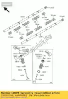 120091058, Kawasaki, resorte de válvula de retención kawasaki vn classic b  a zrx s drifter c e zzr d gpz zx12r ninja zx10 tomcat r f vulcan zx 10 zz r1100 gpz1100 vn800 1100 abs zrx1100 12r zrx1200 zrx1200r zrx1200s zxr1200s 800 1200 1000 , Nuevo