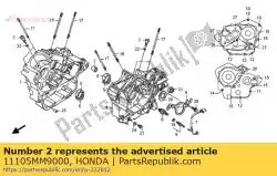 Tutaj możesz zamówić ko? Nierz 23x20 od Honda , z numerem części 11105MM9000: