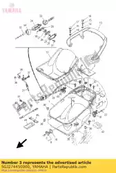 Qui puoi ordinare piastra 1 da Yamaha , con numero parte 5GJ274450000: