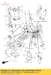 yamaha 4S8W82501000 sw principal kit de inmovilizador - Lado inferior