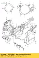 1134136F00, Suzuki, capa, embreagem suzuki rm 125 2001 2002 2003 2004 2005 2006 2007 2008, Novo