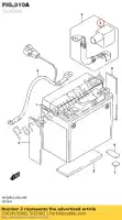 3362415D00, Suzuki, dop, batterij plu suzuki  dr gsx r 250 350 600 750 1998 1999 2004 2005 2018, Nieuw