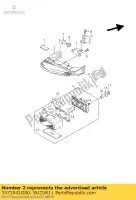 3571041G00, Suzuki, conjunto da lâmpada, traseira suzuki gsx r 1000 2005 2006, Novo