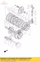 Aqui você pode pedir o placa, pressão 1 em Yamaha , com o número da peça 5VKE63510000: