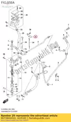 Here you can order the guide,rr rsvr t from Suzuki, with part number 6973840H10: