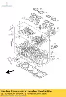 1114101H00, Suzuki, pakking, cilinder suzuki gsx r600 600 , Nieuw