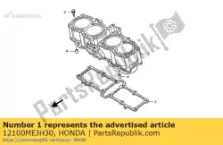 Tutaj możesz zamówić brak opisu w tej chwili od Honda , z numerem części 12100MEJH30: