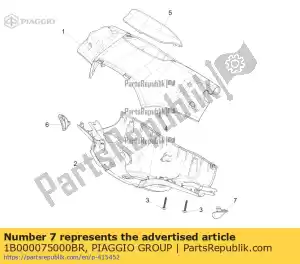 Piaggio Group 1B000075000BR lh plug - Lado inferior