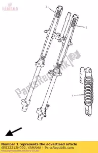 yamaha 4ES22212H000 primavera (k = 5,2) - Lado inferior