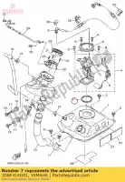 1DBF414G01, Yamaha, zegel yamaha lts125c lts125cj delight 125 , Nieuw