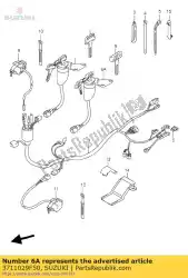 Aquí puede pedir interruptor de montaje, ign de Suzuki , con el número de pieza 3711029F50: