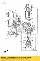 4X7141730000, Yamaha, deksel, plunjerkap yamaha xv virago 1000, Nieuw