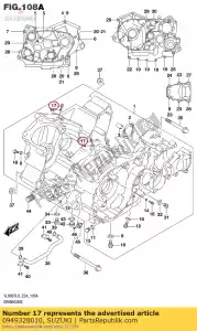 suzuki 0949328010 odrzutowiec, galeria oleju - Dół