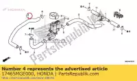 17465MGE000, Honda, tube, fr. air suction honda vfr  f crosstourer x dtc fd xd dct vfr1200fa vfr1200fda vfr1200f vfr1200fd vfr1200x vfr1200xd vfr1200xa 1200 , New