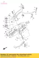 Aqui você pode pedir o diafragma, reservatório em Yamaha , com o número da peça 3GK258545000: