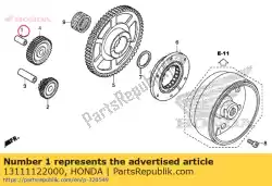 Here you can order the pin, piston, 10x33 from Honda, with part number 13111122000: