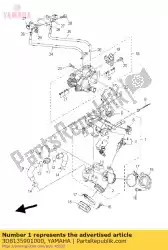 Aquí puede pedir conjunto de junta de carburador de Yamaha , con el número de pieza 3D8135901000: