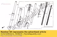 51421KBG023, Honda, cas comp., r. bas (sh honda cb hornet f twofifty  cbx cb250 250 , Nouveau