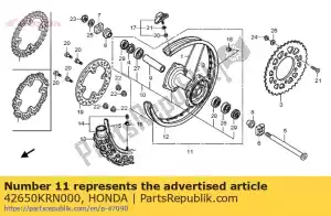 honda 42650KRN000 momenteel geen beschrijving beschikbaar - Onderkant