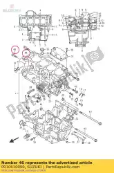 Qui puoi ordinare bullone, 10x55 da Suzuki , con numero parte 0910610090: