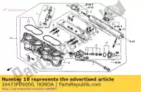 16473PD6000, Honda, anel de almofada, injetor (o honda vtr fire storm f cbr super blackbird xx  vfr fi rossi fr rr sport fs rvf r cb x11 sf sp1 fireblade 50th rra rvf750r vfr800fi cbr1100xx cb1100sf cbr900rr vtr1000sp cbr600f cbr600fr cbr600fs 1000 1100 600 800 750 900 , Novo