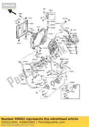 Aqui você pode pedir o fan-assy ex250-f2 em Kawasaki , com o número da peça 595021066: