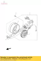 9131M0603000, Yamaha, Boulon yamaha ybr xt yb xc ybrk xtr xtx ybred ybspd xce vity 125, Nouveau