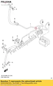 suzuki 0940306324 zacisk, hamulec fr - Dół