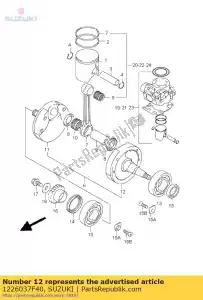 suzuki 1226037F40 albero motore comp - Il fondo