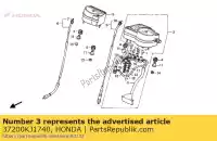 37200KJ1740, Honda, snelheidsmeter assy honda mtx  rw mtx200rw 200 , Nieuw