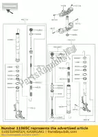 11065094850Y, Kawasaki, cap, rh, g.b.green zr1000fgf kawasaki  z zx 600 636 1000 2016 2017 2018, Nuovo