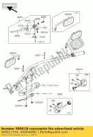 560011554, Kawasaki, miroir-assy, ??rh vn1500-p1 kawasaki vn 900 1500 2002 2003 2007, Nouveau