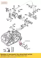 58038007700, KTM, oliepomp mikuni g-73-10 ktm  adventure duke egs lc lc4 ls lse rally rallye rxc sc sm smc sms sup super supermoto sx sxc txc 400 450 540 620 625 640 660 1997 1998 1999 2000 2001 2002 2003 2004 2005 2006 2007 2020, Nieuw