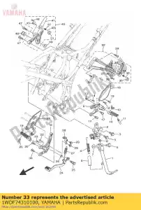 suzuki 0918005004 afstandhouder - Onderkant