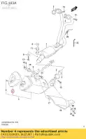 1431320K00, Suzuki, corps, extérieur de la queue du muf suzuki  250 2018, Nouveau