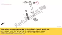 90203KCW870, Honda, porca, suporte lateral honda crf  f xl varadero v fb xl125v 80kmh crf50f crf110f crf125fb lw crf125f sw 50 125 110 , Novo