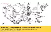 19315MFFD00, Honda, pokrywa, termostat honda xl transalp v va xl700v xl700va 700 , Nowy