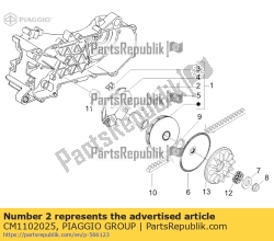 Aprilia CM1102025, Rullo, OEM: Aprilia CM1102025