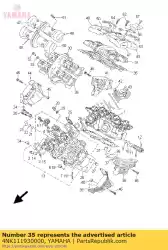 Aquí puede pedir junta, tapa de culata 1 de Yamaha , con el número de pieza 4NK111930000: